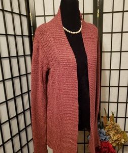 EUC! Natural Reflections Open sweater Cardigan